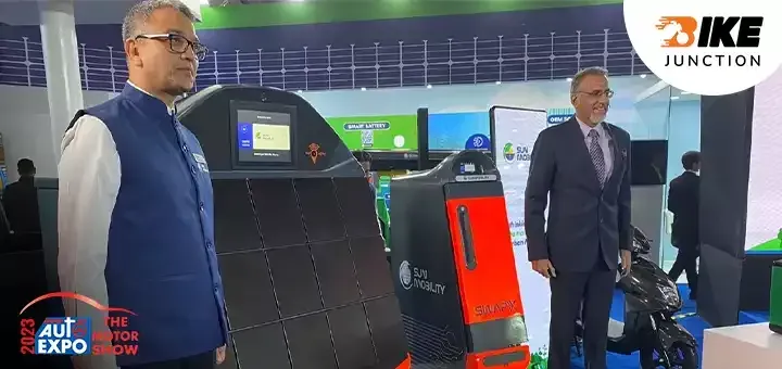 Auto Expo 2023: Sun Mobility plans to serve 10 lakh automobiles through its battery-swapping technology by 2025 Auto Expo 2023: Sun Mobility plans to serve 10 lakh automobiles through its battery-swapping technology by 2025