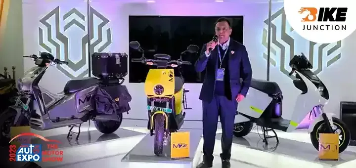 Auto-Expo 2023: Motovolt M7 Electric Multi-Purpose Scooter Breaks Cover Auto-Expo 2023: Motovolt M7 Electric Multi-Purpose Scooter Breaks Cover
