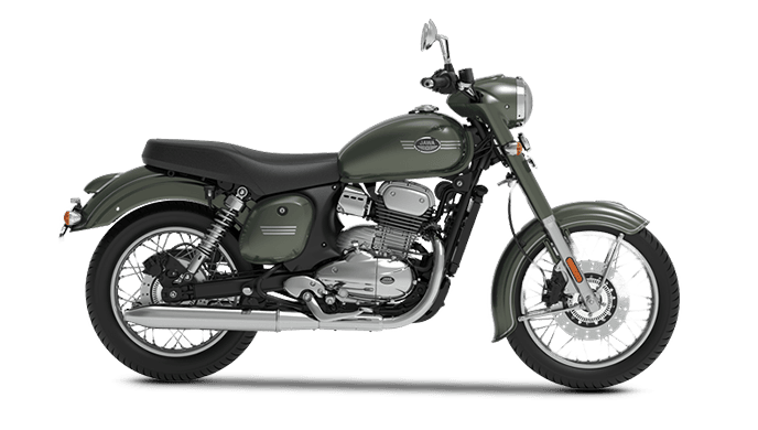जावा 350 क्रोम एलॉय