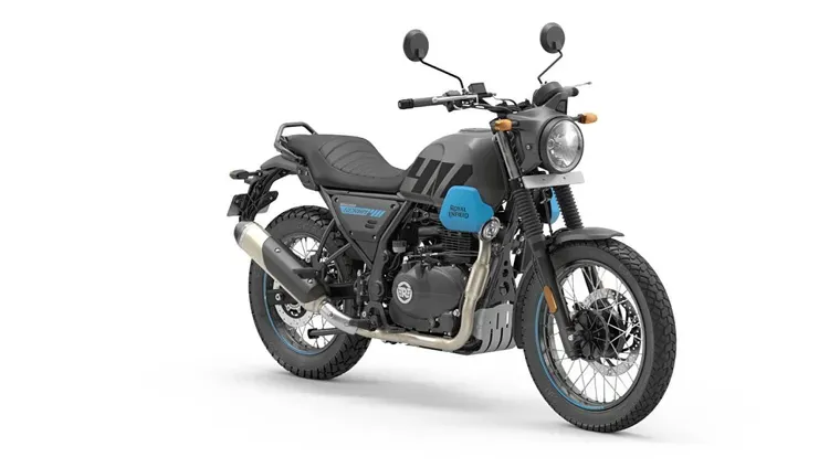  Royal Enfield Scram 411 Graphite Blue