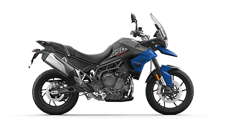  Triumph Tiger 850 Sport Graphite Caspian Blue