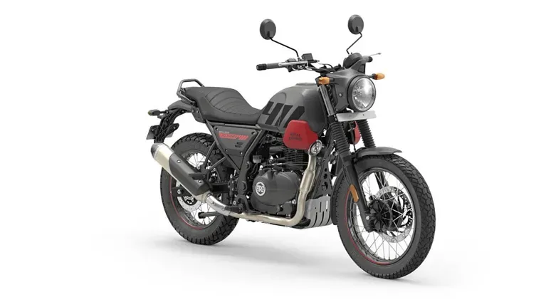  Royal Enfield Scram 411 Graphite Red
