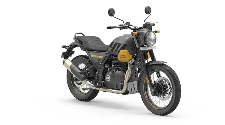  Royal Enfield Scram 411 Graphite Yellow
