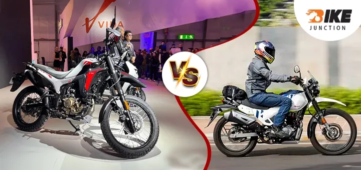 Hero XPulse 200 4V vs XPulse 210 side angle