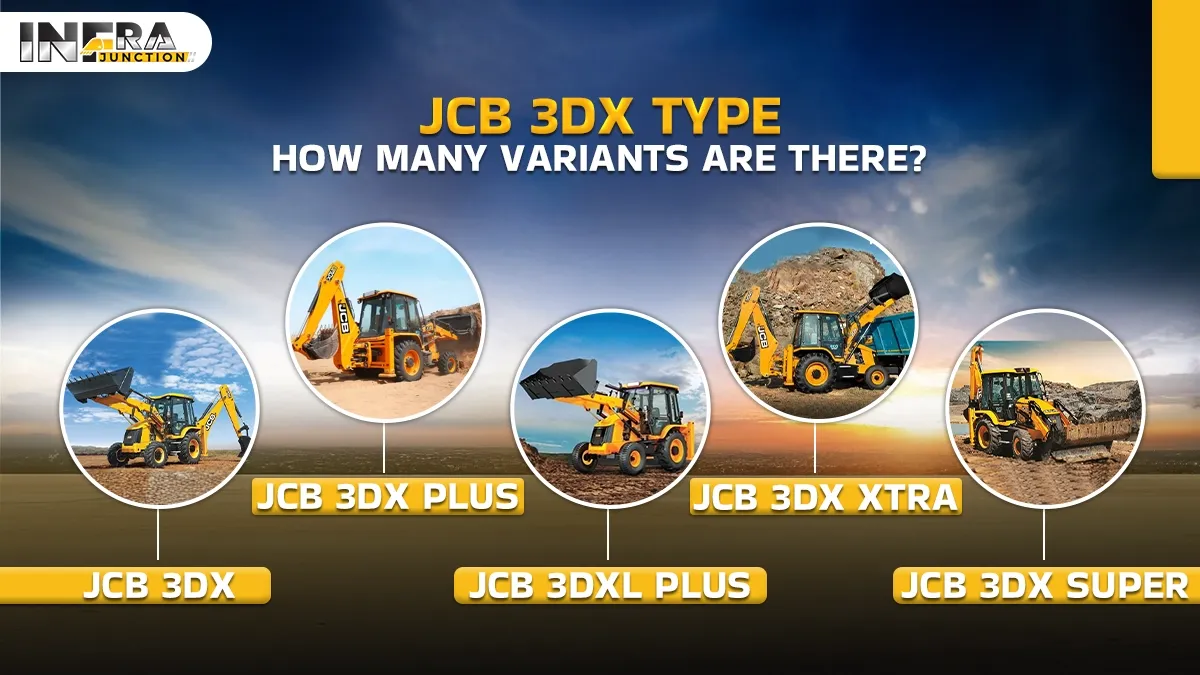 JCB 3DX Type: How Many Variants Are There