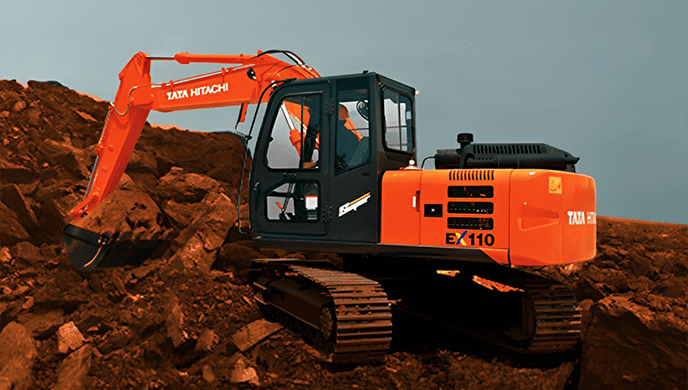 Main image of Tata Hitachi EX 110 Excavator Specification and Features