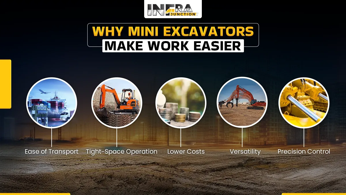 Why Mini Excavators Make Work Easier
