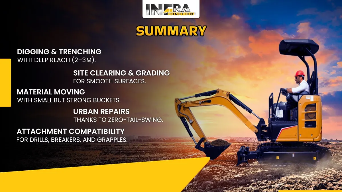 importance of mini excavator