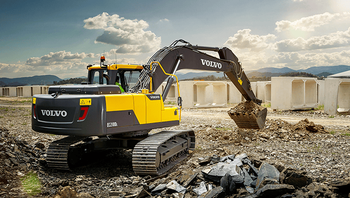 Main image of Volvo EC210D Excavator Specification and Features
