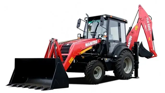 Main image of Manitou TLB 844S 4WD Backhoe Loader Specification and Features