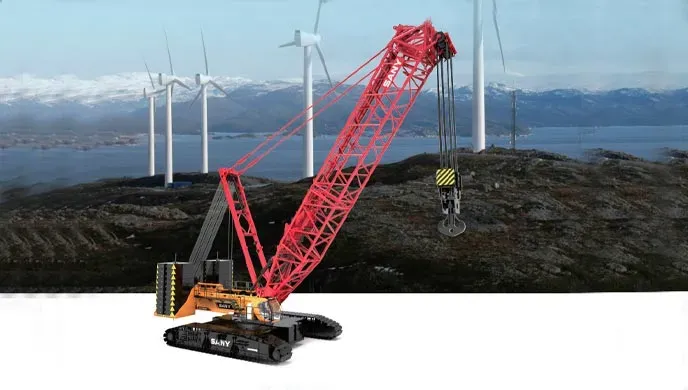 Main image of SANY SCC6500A Crane Specification and Features
