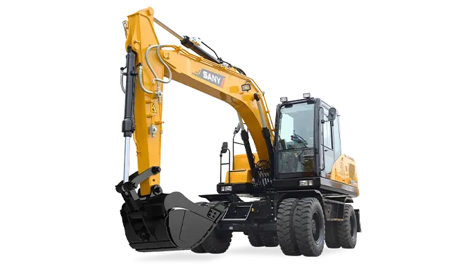 Main image of SANY SY155W Excavator Specification and Features