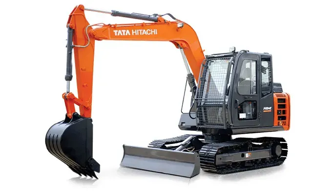 Main image of Tata Hitachi EX 70 Prime Excavator Specification and Features