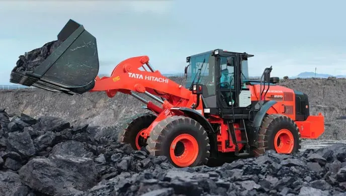 Main image of Tata Hitachi ZW 225 Wheeled Loader Specification and Features