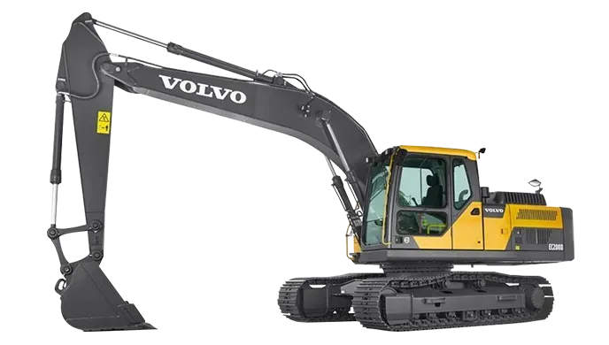 Main image of Volvo EC200D Excavator Specification and Features