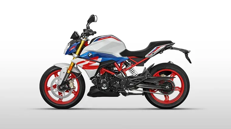  BMW G 310 R Polar White with Racing Blue