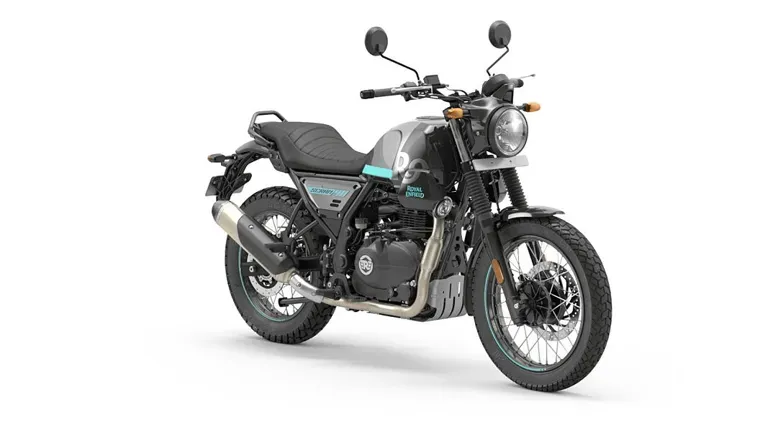  Royal Enfield Scram 411 Silver Spirit
