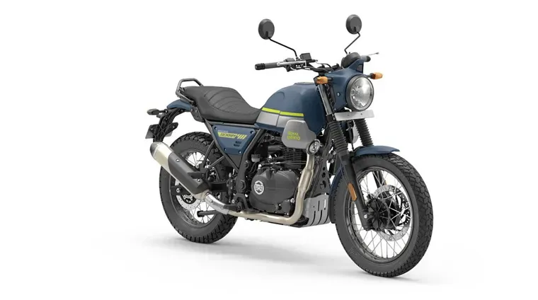  Royal Enfield Scram 411 Skyline Blue