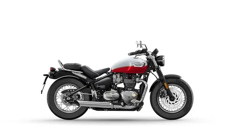  Triumph Bonneville Speedmaster 2025 Cranberry Red