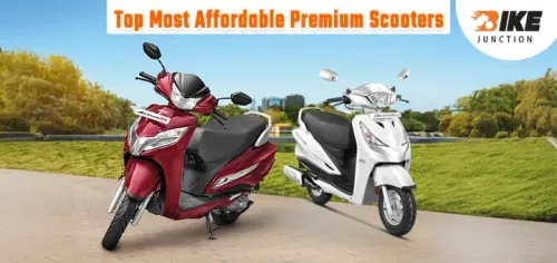 Top 3 Most Affordable Yet Premium Scooters in India
