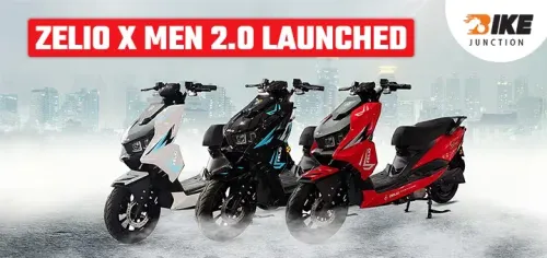 Zelio Launches X Men 2.0 Electric Scooter in India at Rs. 71,500