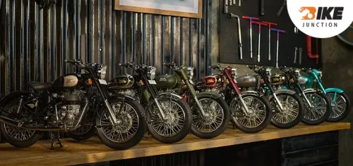 Royal Enfield Launches 1:3 Scale Models of Classic 500 Series