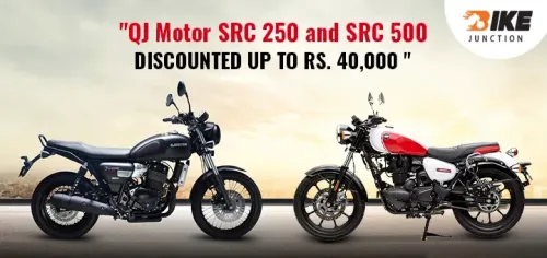 Save up to Rs 40,000 on the QJ Motor SRC 250 and SRC 500 models